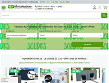 Tablet Screenshot of motorisationplus.com